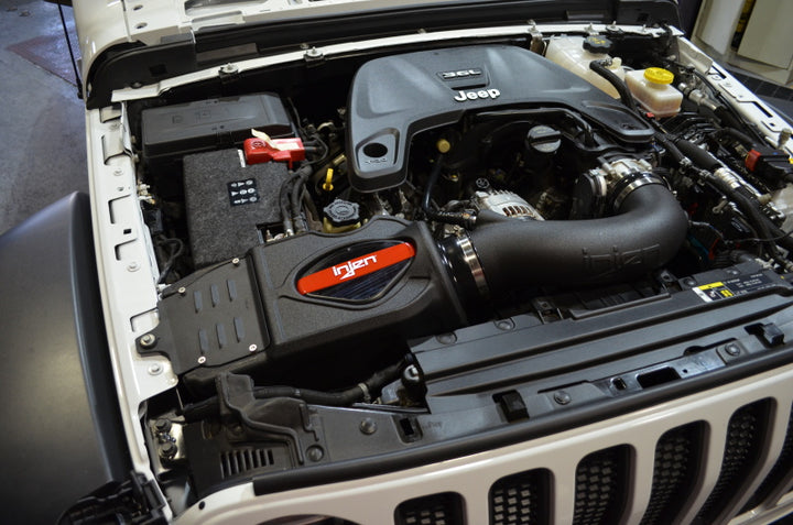 Injen 2018 Jeep Wrangler 3.6L Evolution Air Intake - Bull Strap