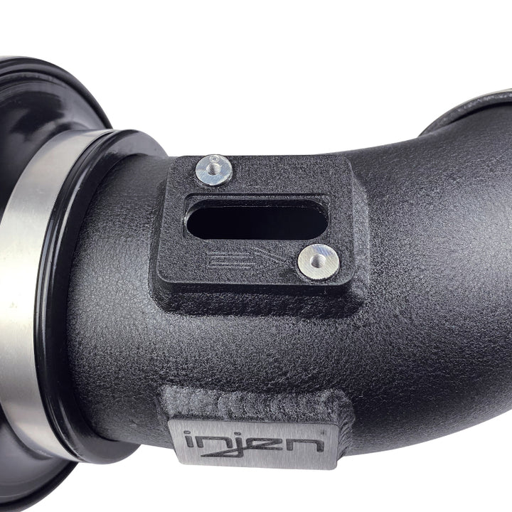 Injen 2020 BMW M340i SP Short Ram Air Intake System Wrinkle Black Finish - Bull Strap