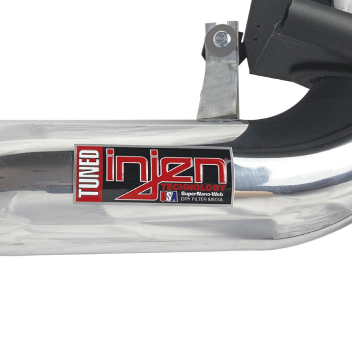 Injen 2020 Hyundai Veloster N 2.0L Turbo Polished Cold Air Intake System - Bull Strap