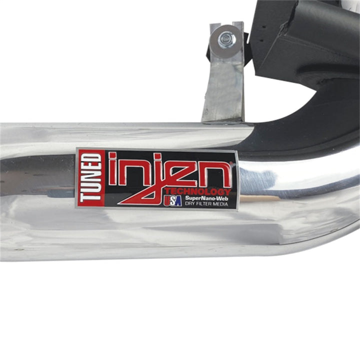 Injen 2020 Hyundai Veloster N 2.0L Turbo Polished Cold Air Intake System - Bull Strap