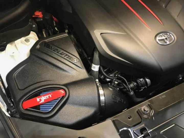 Injen 2020 Toyota Supra 3.0L Turbo Evolution Intake - Bull Strap