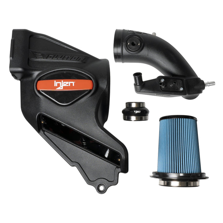 Injen 2021-2022 Ford Bronco L4-2.3L Turbo Evolution Air Intake - Bull Strap
