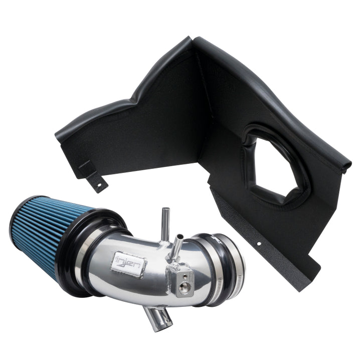 Injen 2022+ Kia Stinger 2.5L Turbo Polished SP Short Ram Cold Air Intake System - Bull Strap