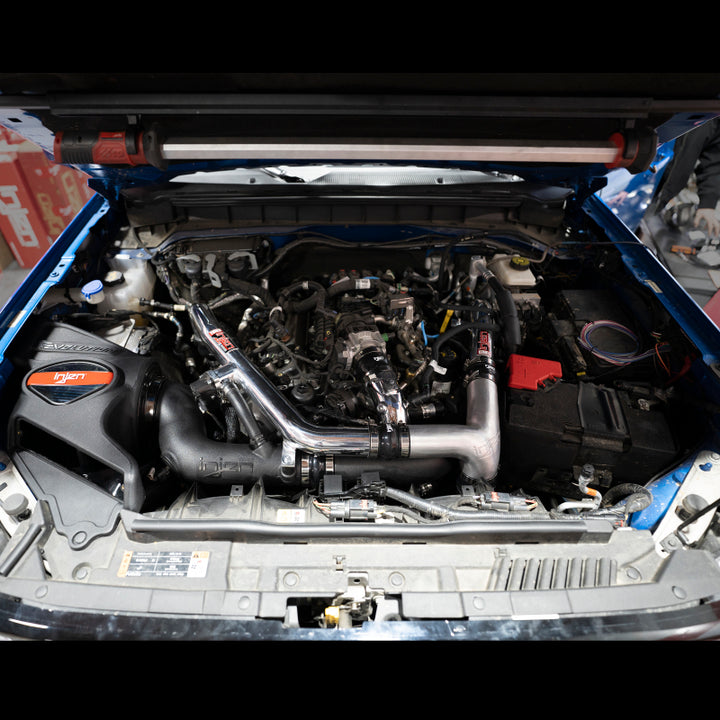 Injen 23-24 Ford Bronco V6-2.7L EcoBoost Evolution Intake - Bull Strap