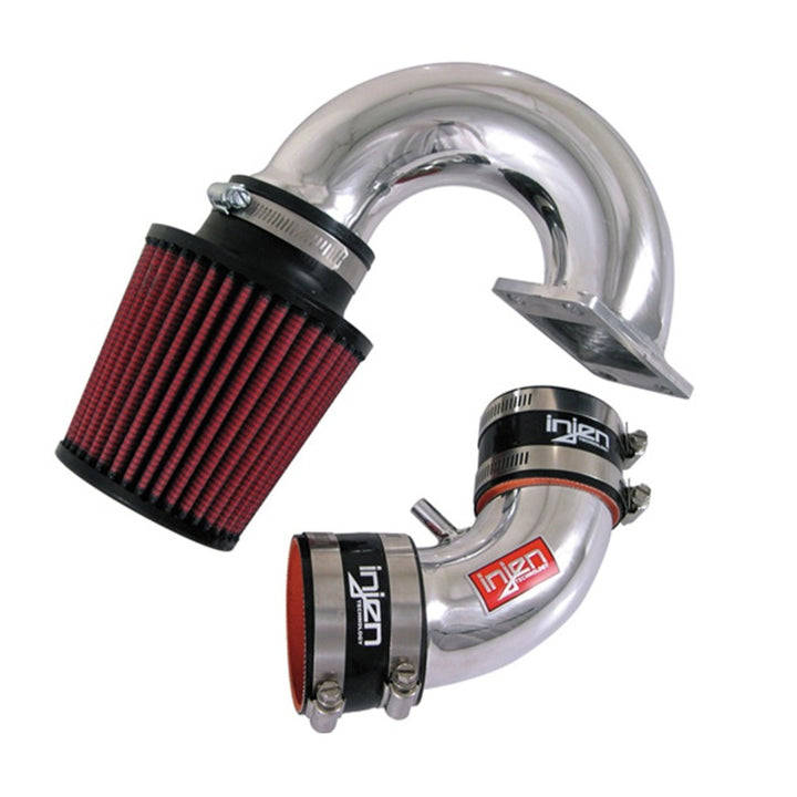 Injen 84-87 Corolla Sport GTS 1.6L (Fuel Injected) Polished Short Ram Intake - Bull Strap