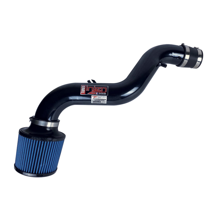 Injen 90-93 Acura Integra L4 1.8L Black IS Short Ram Cold Air Intake - Bull Strap