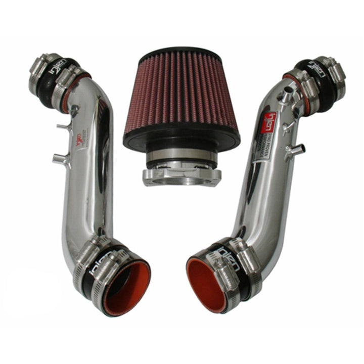 Injen 90-96 300Z Non Turbo Polished Short Ram Intake - Bull Strap