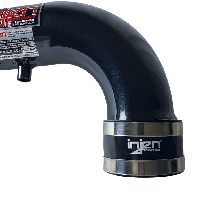 Injen 92-95 Lexus SC400 V6 4.0L Black IS Short Ram Cold Air Intake - Bull Strap