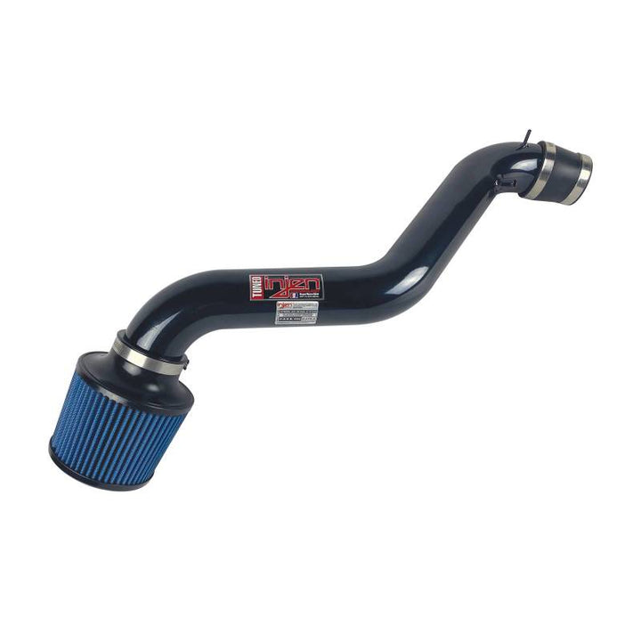 Injen 92-96 Honda Prelude/Prelude SI VTEC L4 2.2L/2.3L Black IS Short Ram Cold Air Intake - Bull Strap