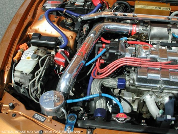 Injen 94-01 Integra Ls Ls Special RS Polished Cold Air Intake - Bull Strap
