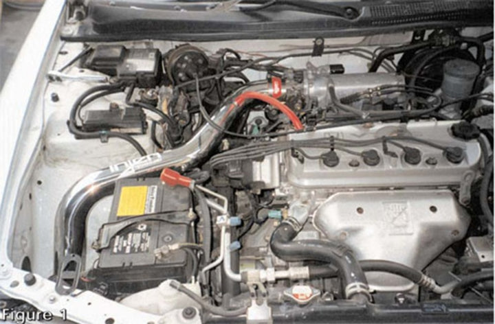 Injen 94-97 Honda Accord 2.2L Black Cold Air Intake (Special Order) - Bull Strap