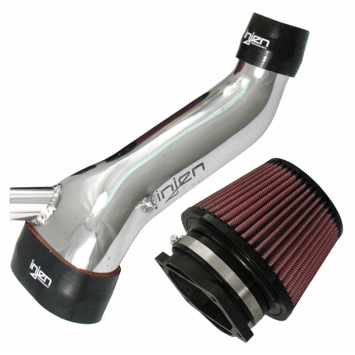 Injen 95-99 Eclipse Turbo Must Use Stock Blow Off Valve Polished Short Ram Intake - Bull Strap
