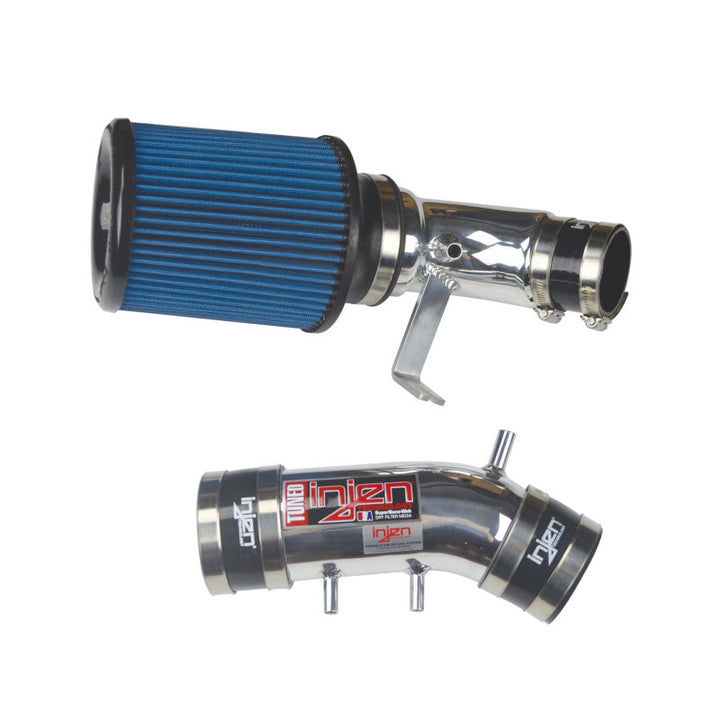 Injen 96-98 4Runner / Tacoma 3.4L V6 only Polished Power-Flow Air Intake System - Bull Strap