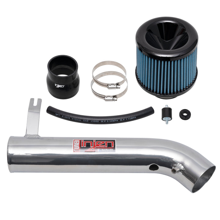 Injen 96-98 Civic Ex Hx EL(Canada) Polished Short Ram Intake - Bull Strap