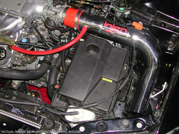 Injen 98-02 Honda Accord / 02-03 Acura TL 3.2L (CARB 02 Only) Black Cold Air Intake *SPECIAL ORDER* - Bull Strap