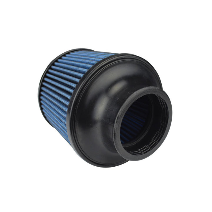 Injen AMSOIL Ea Nanofiber Dry Air Filter - 3.00 Filter 6 Base / 5 Tall / 5 Top - Bull Strap