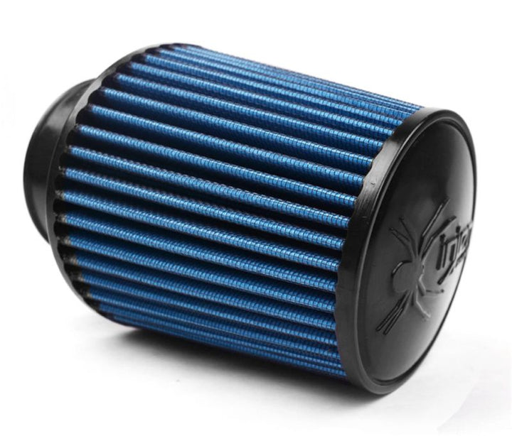 Injen AMSOIL Ea Nanofiber Dry Air Filter - 3.50 Filter 6 Base / 5 Tall / 5 Top - Bull Strap