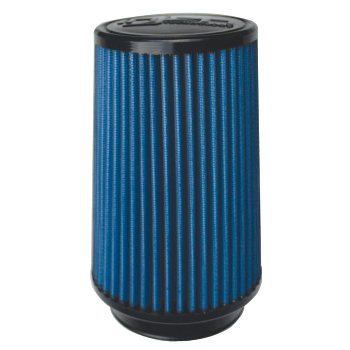 Injen Air Filter for EVO1103 - 3in Inlet 4.7in Base 7in Slit - 45 Pleats - Bull Strap