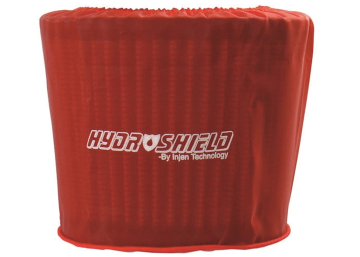 Injen Red Hydroshield 6in B x 5in H x 5in T fits X-1012 X-1013 X-1014 X-1056 - Bull Strap