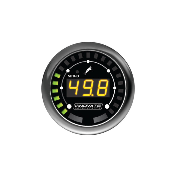 Innovate MTX-D Fuel Pressure Gauge 0-145psi - Bull Strap