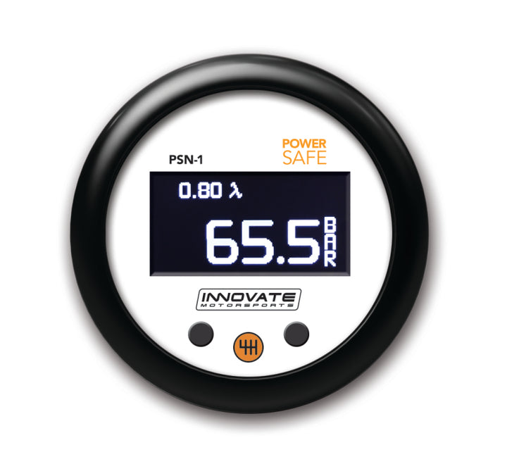 Innovate PSN-1 PowerSafe Nitrous Bottle Pressure / Wideband O2 Gauge Kit - Bull Strap