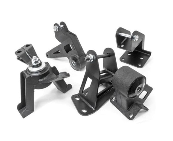 Innovative 00-05 Toyota MR2 Spyder K-Series Black Steel Mounts 75A Bushings - Bull Strap