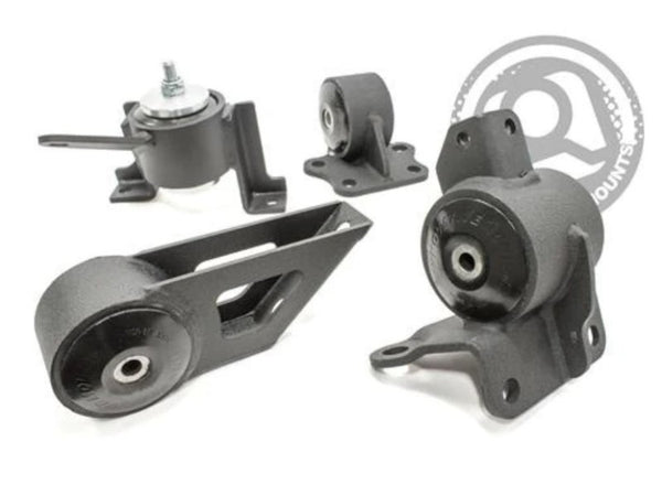 Innovative 05-12 Lotus ELISE/EXIGE 2ZZ Black Steel Mounts 75A Bushings - Bull Strap