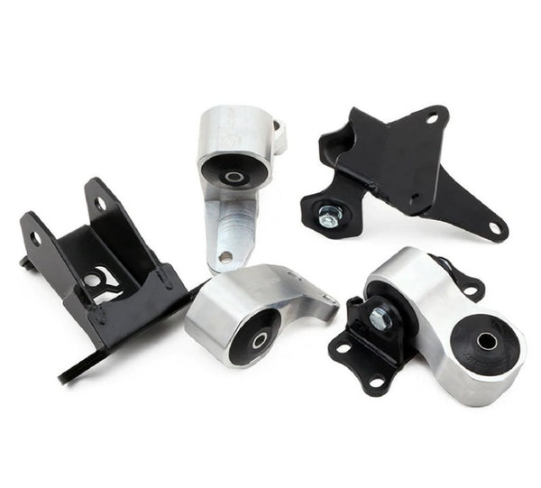 Innovative 12-15 Civic K-Series Billet Aluminum Mounts 75A Bushings (K24Z7 and Manual Trans) - Bull Strap