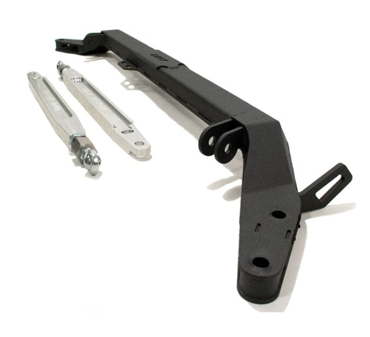 Innovative 88-91 Civic / CRX B/D-Series Black Steel Pro-Series Competition Traction Bar Kit - Bull Strap
