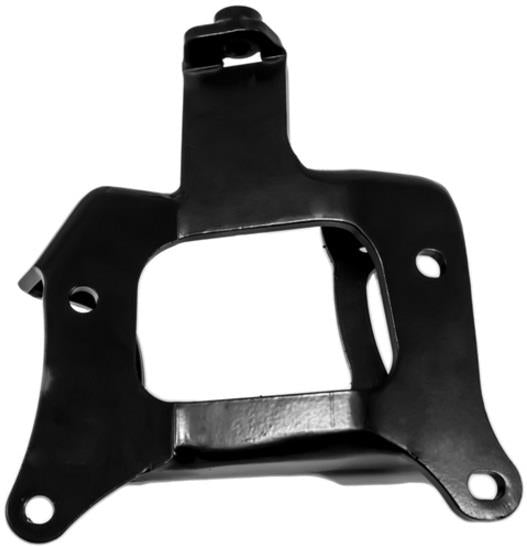 Innovative 92-00 Civic B/D-Series Black Steel A/C Bracket (D Series Compressor) - Bull Strap