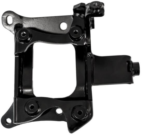 Innovative 92-00 Civic B/D-Series Black Steel A/C Bracket (D Series Compressor) - Bull Strap