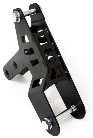 Innovative 92-95 Honda Civic / 94-01 Acura Integra Replacement B-Series Rear T-Bracket - Black - Bull Strap