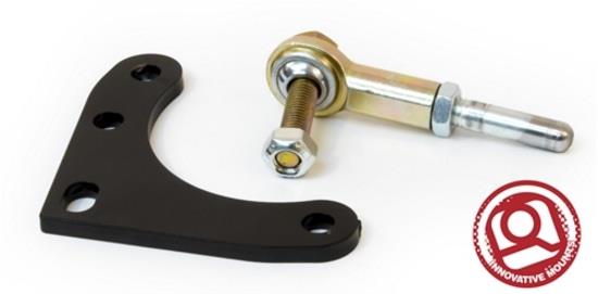 Innovative 96-00 Civic B-Series Black Steel Hydro to Cable Trans Conversion Bracket and Actuator - Bull Strap