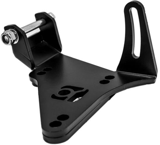 Innovative N/A H-Series Black Steel H22 Alternator Relocation Bracket - Bull Strap