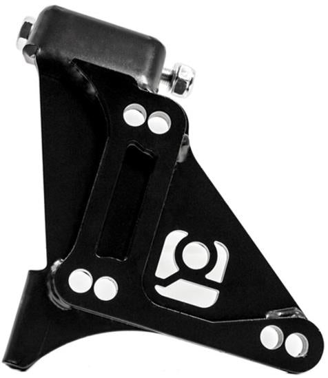 Innovative N/A H-Series Black Steel H22 Alternator Relocation Bracket - Bull Strap