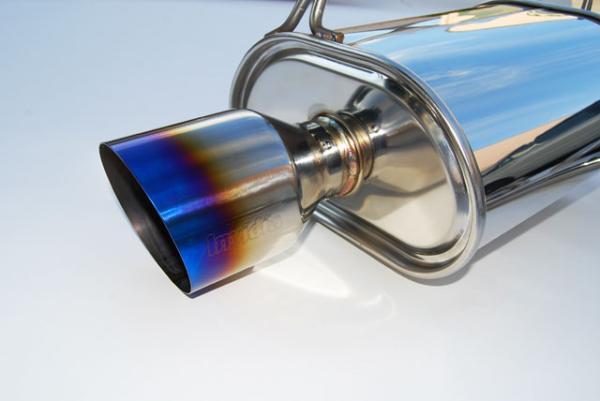 Invidia 00+ S2000 Q300 Dual Titanium Tip Cat-back Exhaust - Bull Strap