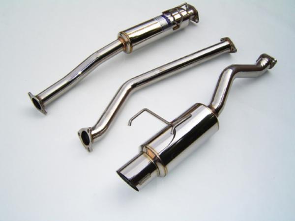 Invidia 01-06 Acura RSX DC5 Type-S 60mm (101mm tip) Cat-back Exhaust - Bull Strap