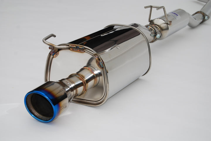 Invidia 01-06 Acura RSX DC5 Type S Q300 Rolled Titanium Tip 70mm Pipe Cat-Back Exhaust - Bull Strap