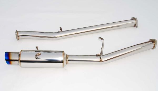 Invidia 02-07 WRX/STi 76mm N1 RACING Titanium Tip Cat-back Exhaust - Bull Strap
