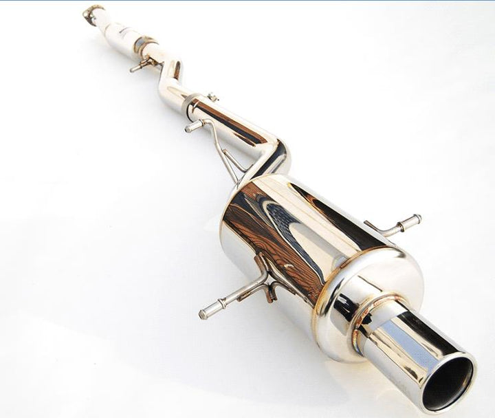Invidia 02+ WRX/STi 76mm G200 Titanium Tip Cat-back Exhaust - Bull Strap