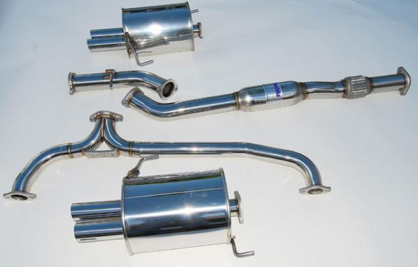 Invidia 05+ Subaru Legacy GT Stainless Steel Quad Tip Cat-back Exhaust - Bull Strap