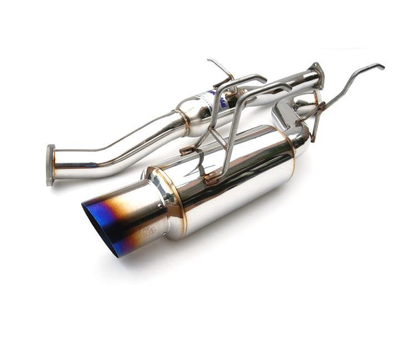 Invidia 12-13 Honda Civic Si Coupe N1 Titanium Tip Cat-Back Exhaust - Bull Strap