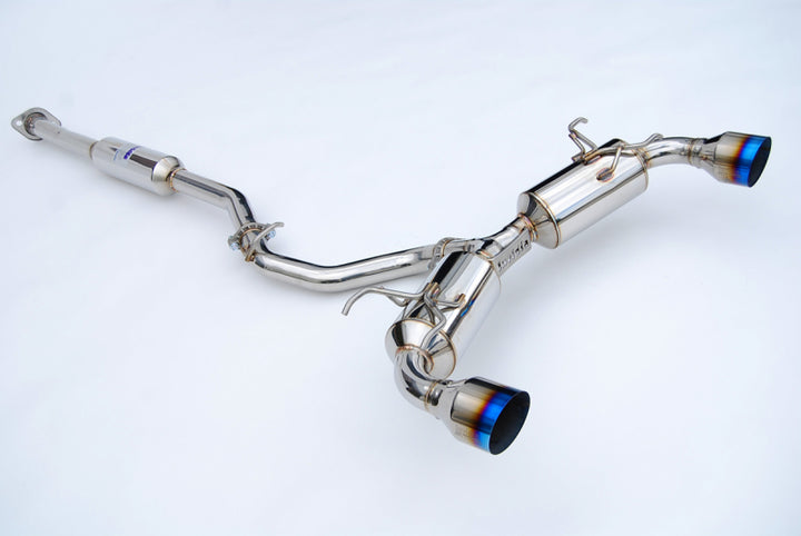 Invidia 12+ Subaru BRZ / Toyota 86 N2 60mm Single Layer Titanium Burnt Tips Cat-Back Exhaust - Bull Strap