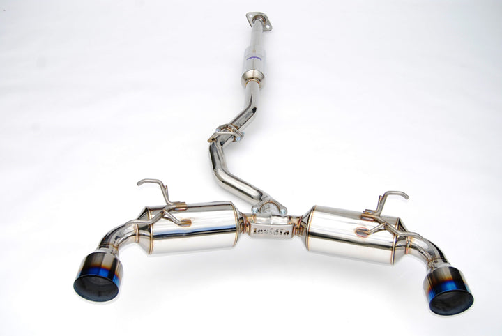 Invidia 12+ Subaru BRZ / Toyota 86 N2 60mm Single Layer Titanium Burnt Tips Cat-Back Exhaust - Bull Strap