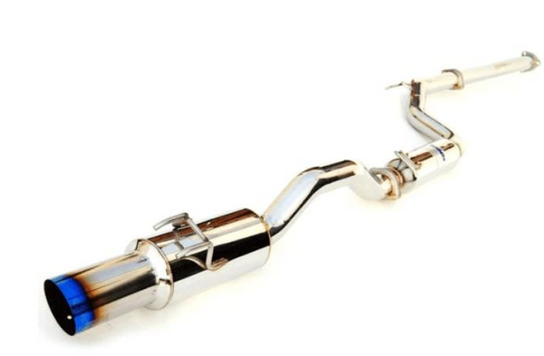 Invidia 14-15 Honda Civic Si Coupe N1 Titanium Tip Cat-Back Exhaust - Bull Strap