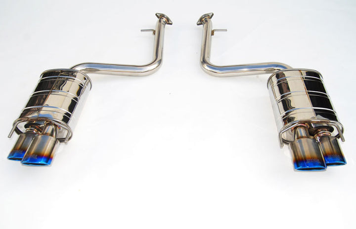 Invidia 15+ Lexus RC350/200T Titanium Quad Rolled Tip Axel-Back Exhaust - Bull Strap