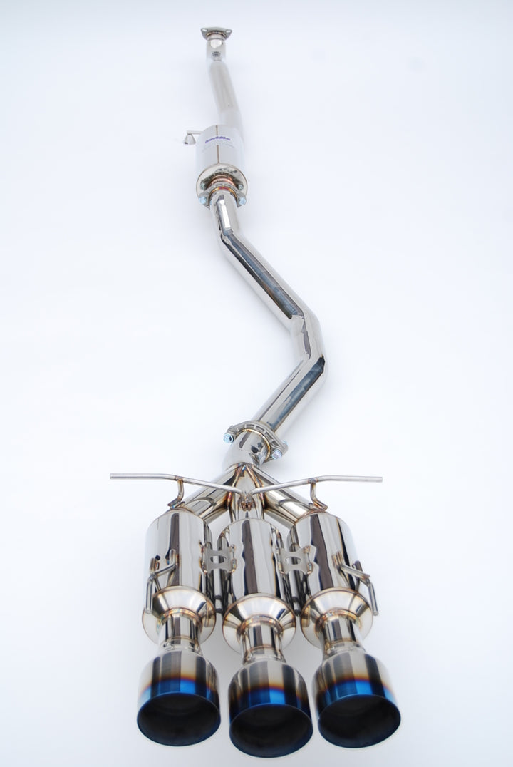 Invidia 17+ Honda Civic SI Sedan Gemini Triple Titanium Tip Cat-back Exhaust - Bull Strap