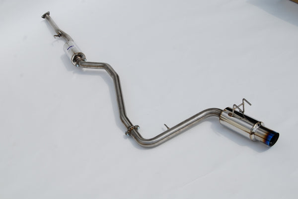Invidia 2022+ Honda Civic Sport (2.0N/A) 60mm N1 Cat Back Exhaust - TI Tips - Bull Strap