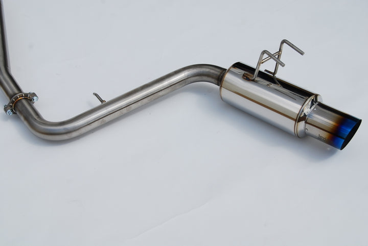 Invidia 2022+ Honda Civic Sport (2.0N/A) 60mm N1 Cat Back Exhaust - TI Tips - Bull Strap
