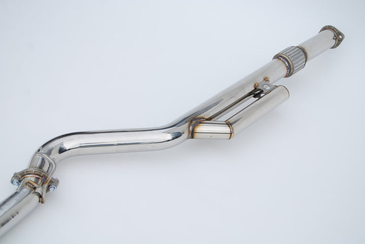 Invidia 2022+ Subaru WRX N1 Twin Outlet Single Layer SS Tip Cat-Back Exhaust - Bull Strap